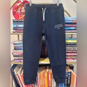 Tommy Hilfiger Navy Fleece Drawstring Sweatpants 🏃‍♀️💙